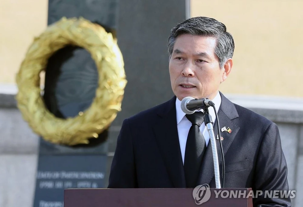 Bộ trưởng Quốc phòng Hàn Quốc Jeong Kyeong-doo. (Nguồn: Yonhap)