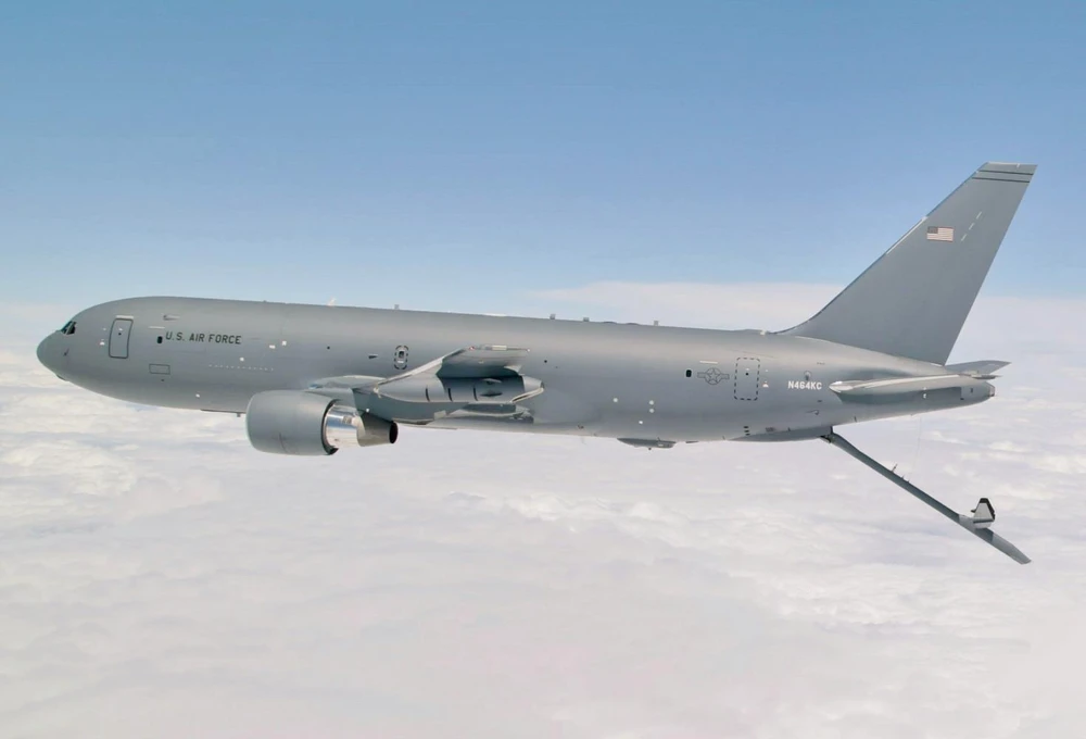 Máy bay tiếp nhiên liệu KC-46 của Boeing.