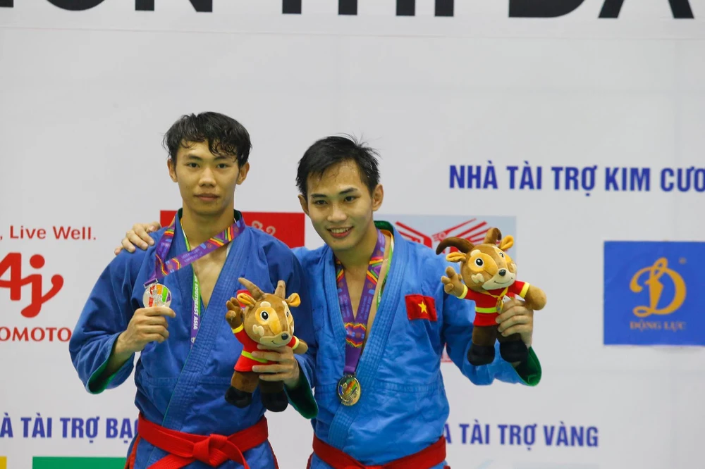 Môn Kurash đã mang về cho đoàn Việt Nam 6 huy chương Vàng. (Ảnh: Vietnam+)