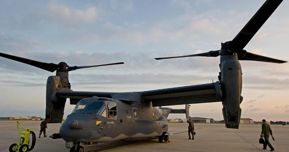 Lực lượng phòng vệ Nhật Bản bắt đầu triển khai máy bay vận tải Osprey