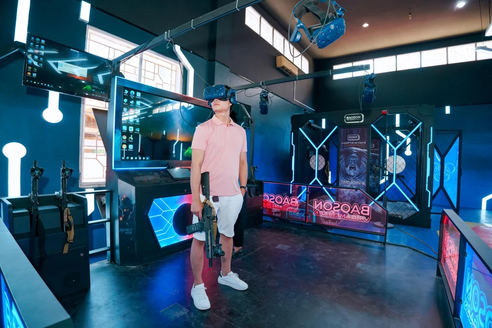 Khu vui chơi thực tế ảo Baoson VR Game Park hứa hẹn sẽ đem lại những trải nghiệm chân thực nhất cho người chơi. (Ảnh: thienduongbaoson)