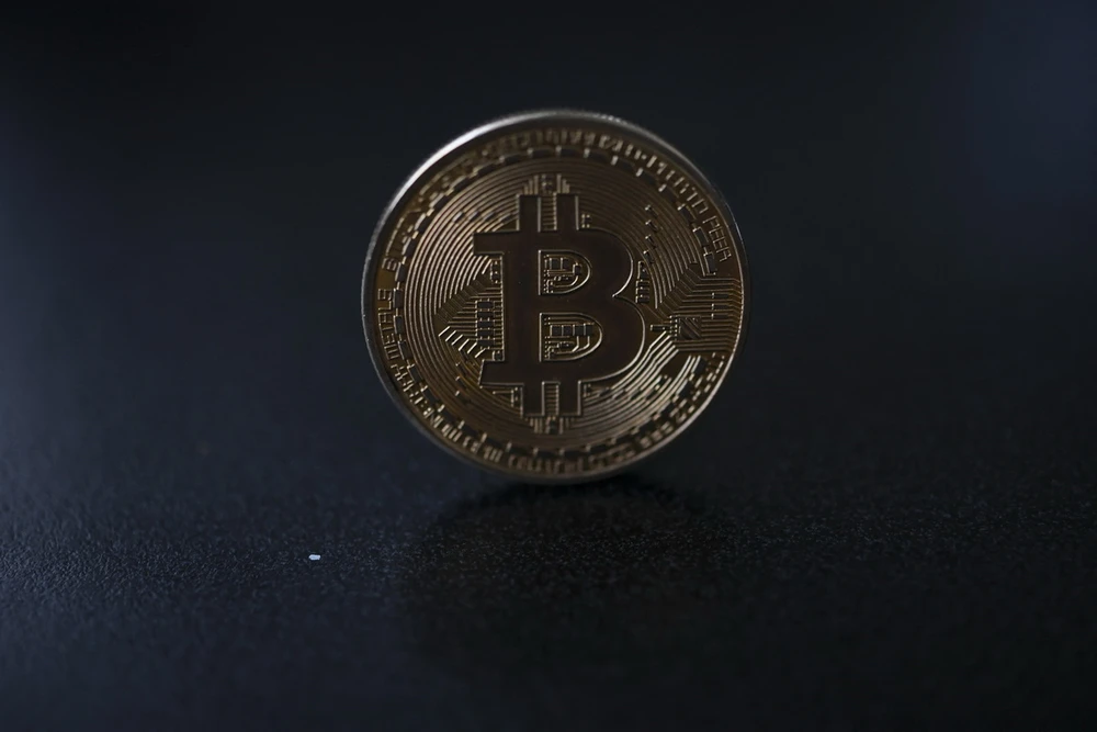 Đồng tiền điện tử Bitcoin. (Nguồn: AFP/TTXVN) 