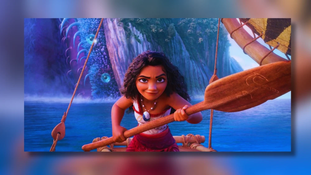 "Moana 2" - kể về nàng công chúa cùng tên - đã có màn tái xuất thành công. (Nguồn: newsx)