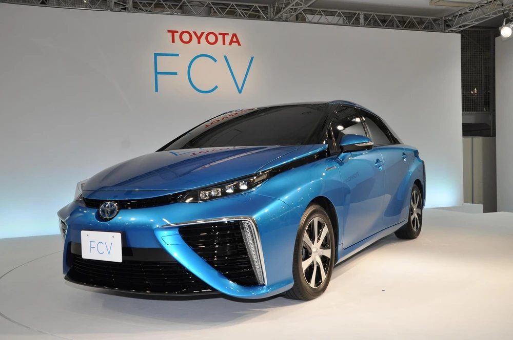 Một mẫu xe chạy pin nhiên liệu của Toyota. (Nguồn: global.toyota)
