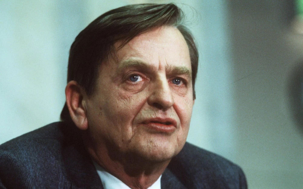 Cố Thủ tướng Thụy Điển Olof Palme. (Nguồn: AP)