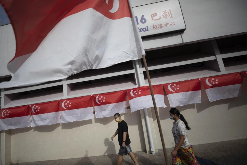 Người dân Singapore chuẩn bị đi bầu cử vào ngày 10/7 tới. (Nguồn: EPA)