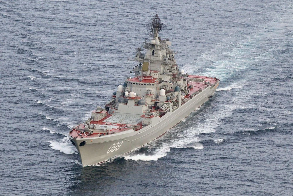 tàu tên lửa hạng nặng chạy bằng năng lượng nguyên tử "Đô đốc Nakhimov." (Nguồn: The National Interest)