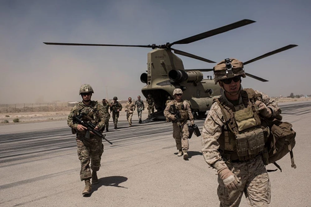 Binh sỹ Mỹ đồn trú tại Afghanistan. (Nguồn: Getty Images)