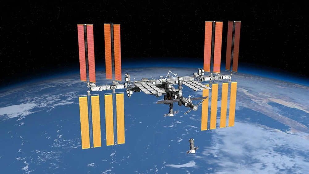 Trạm vũ trụ quốc tế ISS. (Nguồn: spacecraftearth.com)