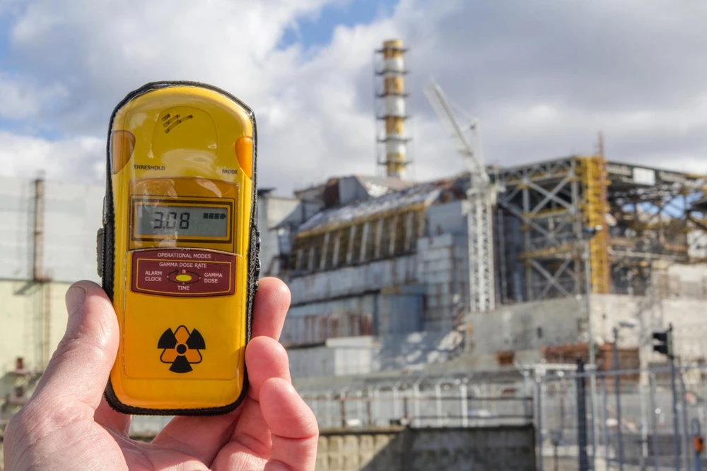 Lượng phóng xạ ở nhà máy điện hạt nhân Chernobyl có tác động gây hại đối với loài ong. (Nguồn: Getty Images)