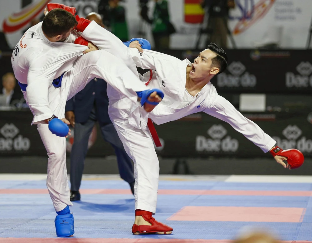 Karate được kỳ vọng sẽ mang lại thành tích cao cho đoàn thể thao chủ nhà Nhật Bản. (Ảnh: Getty Images)