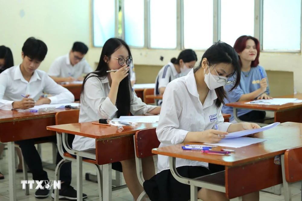 Các trường đại học tại Thành phố Hồ Chí Minh vẫn giữ phương thức tuyển sinh như những năm trước. (Ảnh: Hoàng Hiếu/TTXVN)