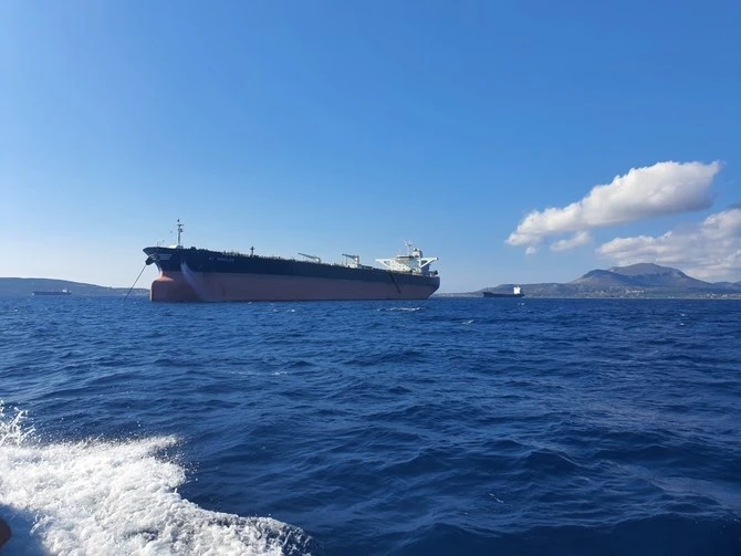 Công ty đã mất liên lạc với tàu chở dầu ở ngoài khơi vùng biển của Oman. (Nguồn: Arab News)