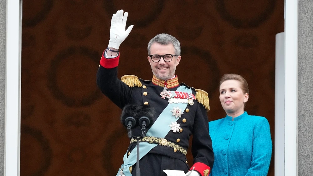 Vua Frederik X chính thức kế nhiệm ngai vàng. (Nguồn: AP)