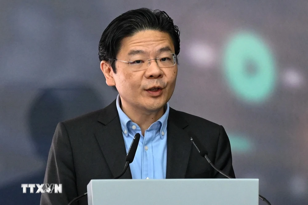 Thủ tướng được đề cử Lawrence Wong. (Ảnh: AFP/TTXVN)