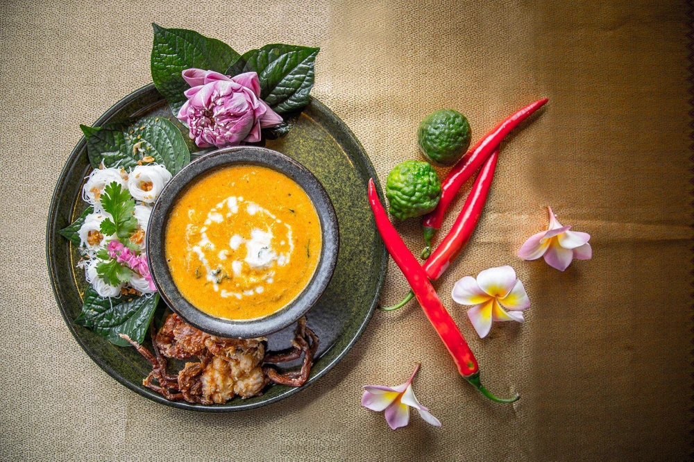 Ẩm thực Thái là sự hòa trộn tinh tế của thảo dược, gia vị và thực phẩm tươi sống. (Ảnh: Sheraton Hanoi)