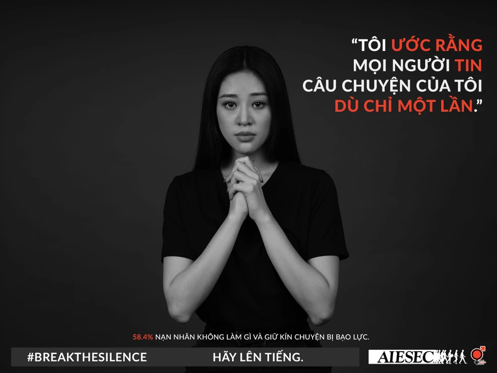 Hoa hậu Khánh Vân kêu gọi thay đổi nhận thức về nạn quấy rối tình dục 