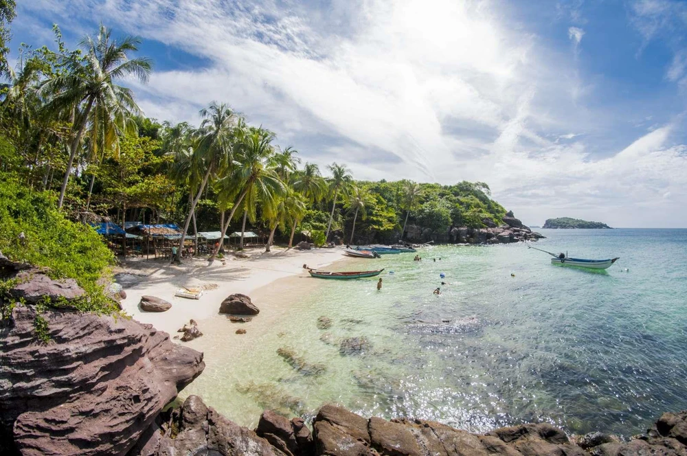 Côn Đảo, điểm đến đang được du khách nội địa ưa chuộng cho kỳ nghỉ vàng cuối năm. (Ảnh: CTV/Vietnam+)