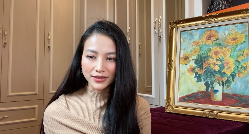 Hoa hậu Trái đất 20218 Nguyễn Phương Khánh. (Ảnh: CTV/Vietnam+)