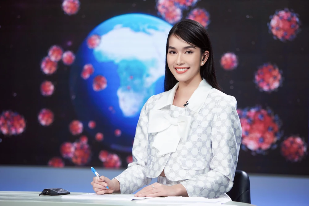 Á hậu Phương Anh chính thức đầu quân về 'ngôi nhà' VTV làm MC