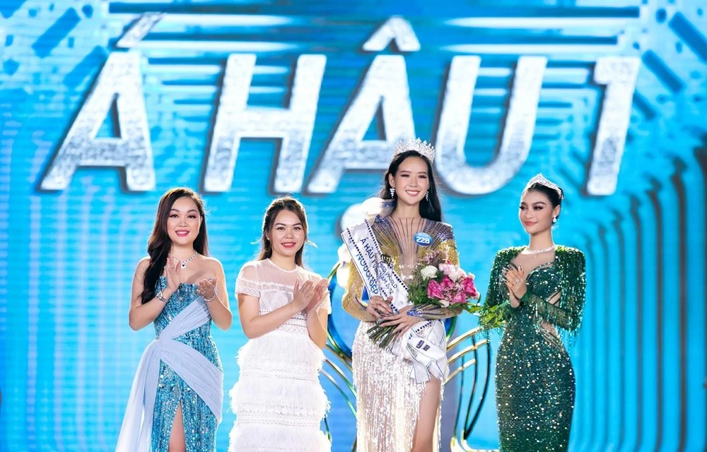 Bảo Ngọc là Á hậu 1 trong đêm chung kết Miss Intercontinental Vietnam 2022. (Ảnh: BTC)