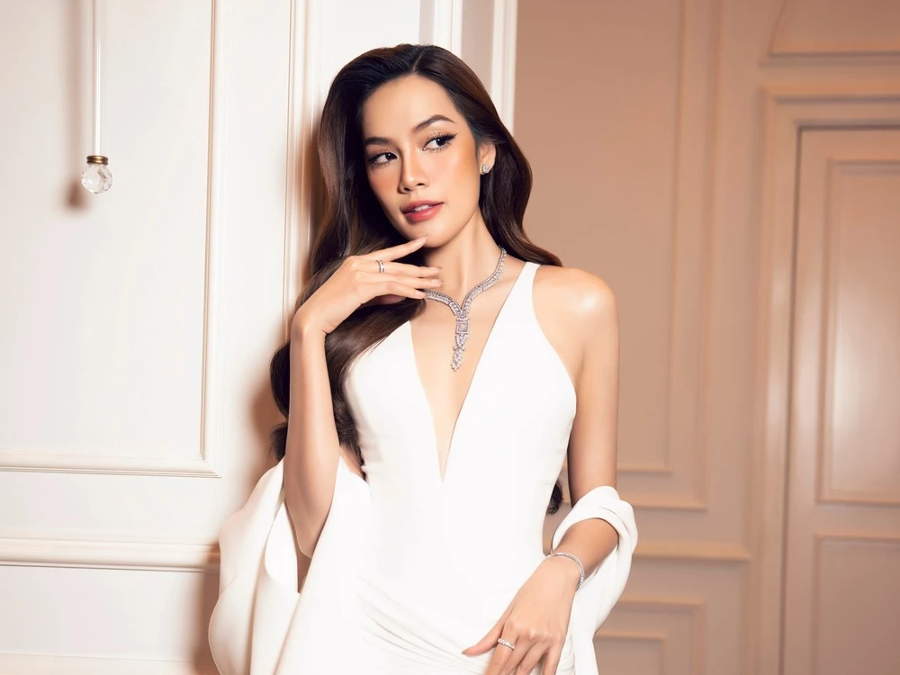 Đương kim Hoa hậu Lê Hoàng Phương sẽ ngồi "ghế nóng" Miss Grand Vietnam 2024. (Ảnh: BTC)