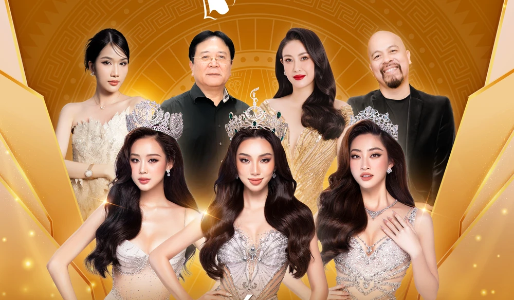 Dàn giám khảo cuộc thi Hoa hậu Quốc gia Việt Nam mùa đầu tiên. (Ảnh: BTC)