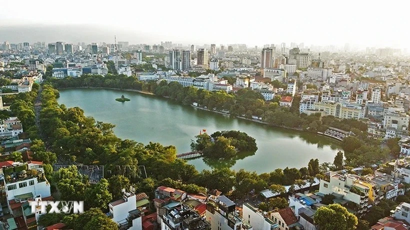 Với quy hoạch mới, Hà Nội được kỳ vọng sẽ xứng tầm là Thủ đô của một đất nước năng động, đổi mới và phát triển. (Ảnh: TTXVN)