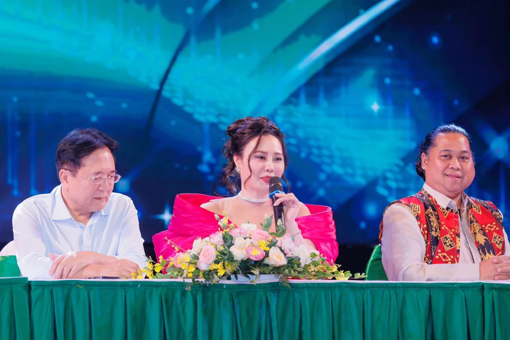 Ban tổ chức công bố khởi động cuộc thi Miss Multicultural World 2025. (Ảnh: CTV/Vietnam+)