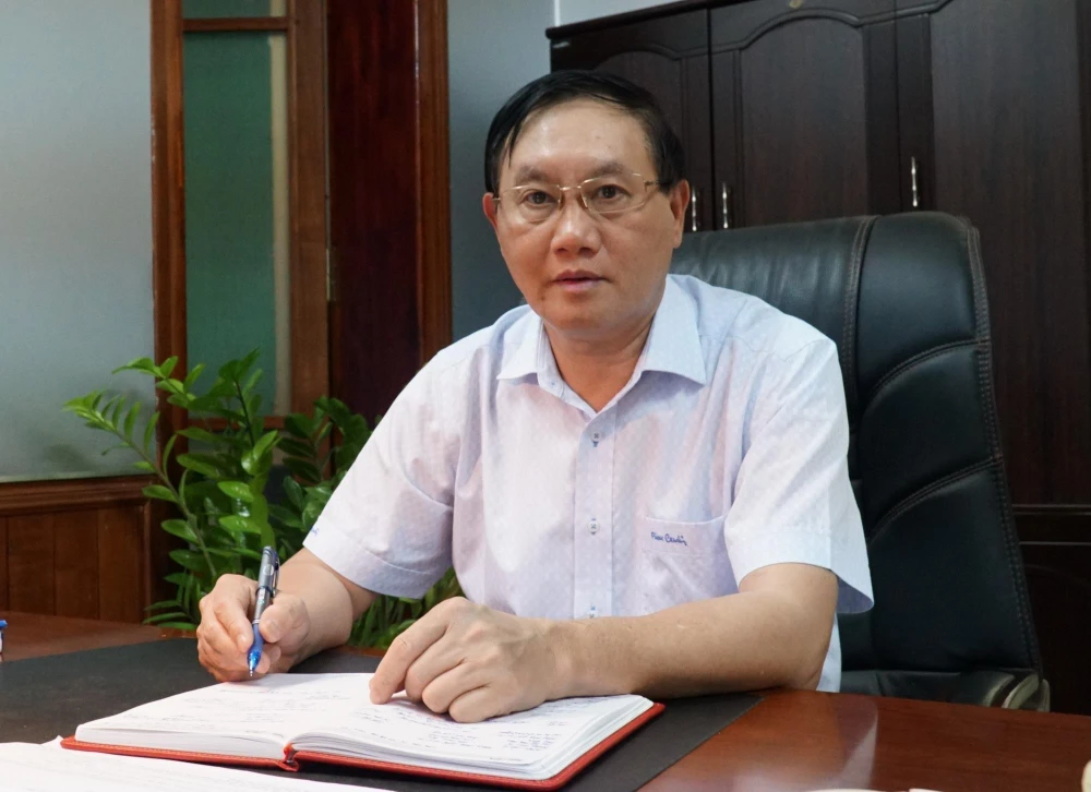 Ông Nguyễn Đình Quang - Ủy viên Ban Thường vụ Tỉnh ủy, Phó Chủ tịch UBND tỉnh Tuyên Quang. (Ảnh: Phạm Yến/Vietnam+)