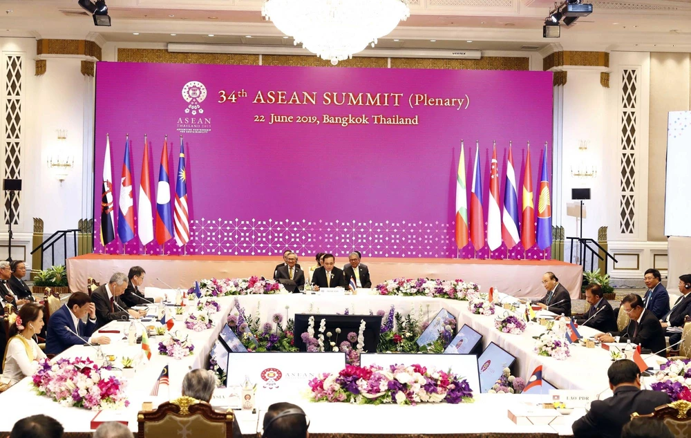 Toàn cảnh Phiên toàn thể Hội nghị cấp cao ASEAN lần thứ 34. (Ảnh: Thống Nhất/TTXVN)