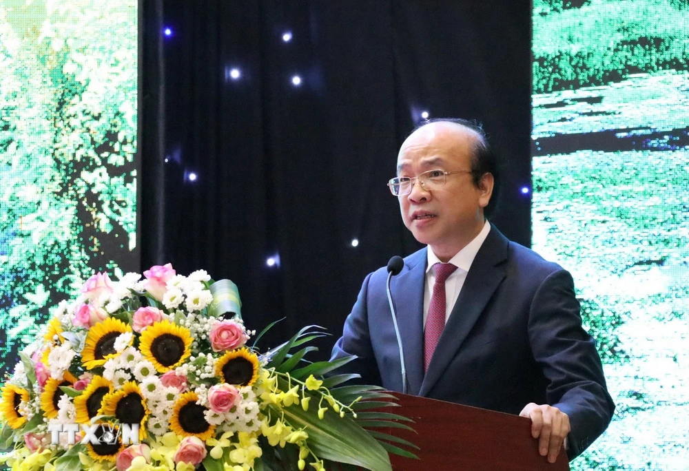 Ông Phan Chí Hiếu, Chủ tịch Viện Hàn lâm Khoa học Xã hội Việt Nam kiêm giữ chức Phó Chủ tịch Hội đồng Lý luận Trung ương nhiệm kỳ 2021-2026. (Nguồn: TTXVN)