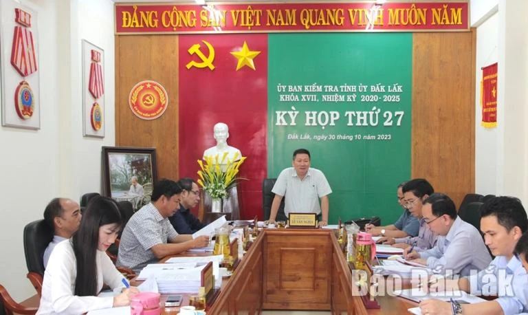 Quang cảnh kỳ họp. (Nguồn: Báo Đắk Lắk)