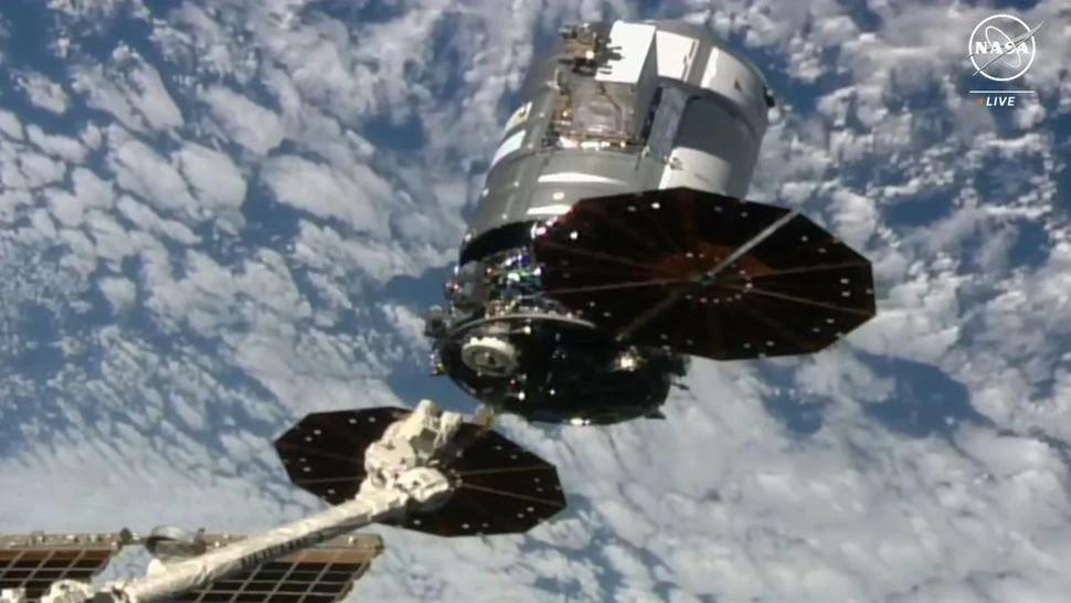 Tàu vũ trụ Cygnus rời ISS thành công. (Nguồn: NASA)