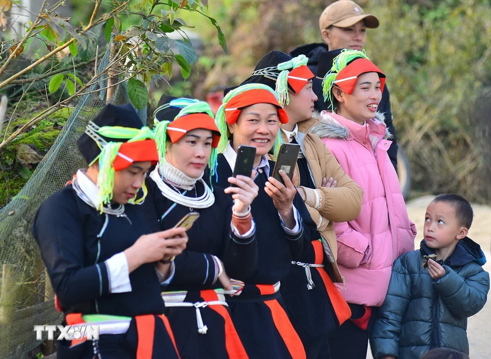 Phụ nữ dân tộc Dao ở Hà Giang. (Nguồn: TTXVN)