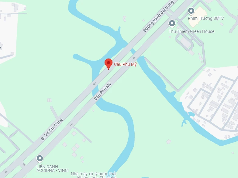 Cầu Phú Mỹ. (Nguồn: Google Maps)