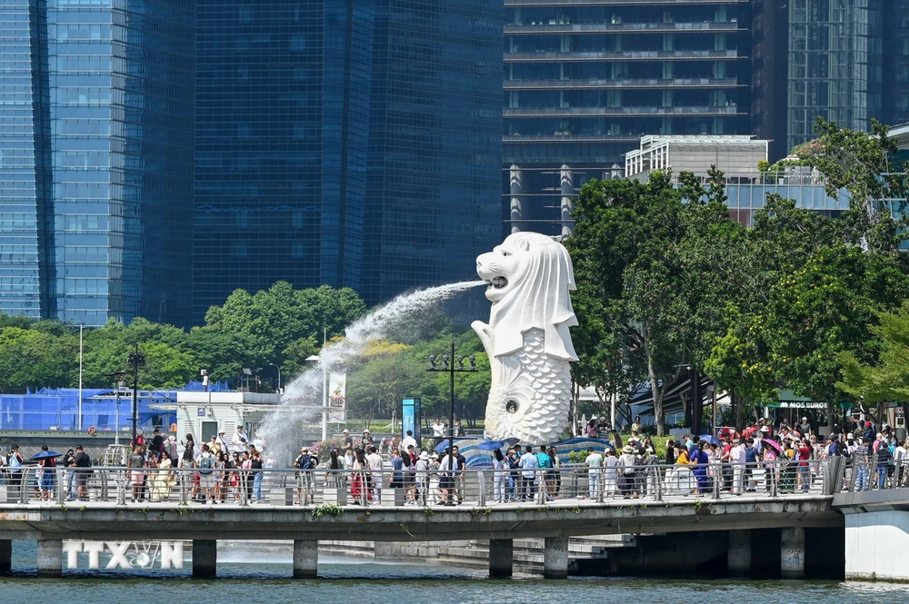 Vịnh Marina ở Singapore. (Ảnh: AFP/TTXVN)