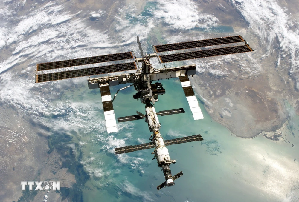 Trạm Vũ trụ Quốc tế ISS. (Nguồn: AFP/TTXVN)