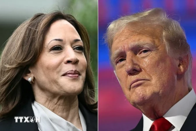 Bầu cử Mỹ: Bà Kamala Harris nới rộng khoảng cách so với ông Donald Trump |  Vietnam+ (VietnamPlus)