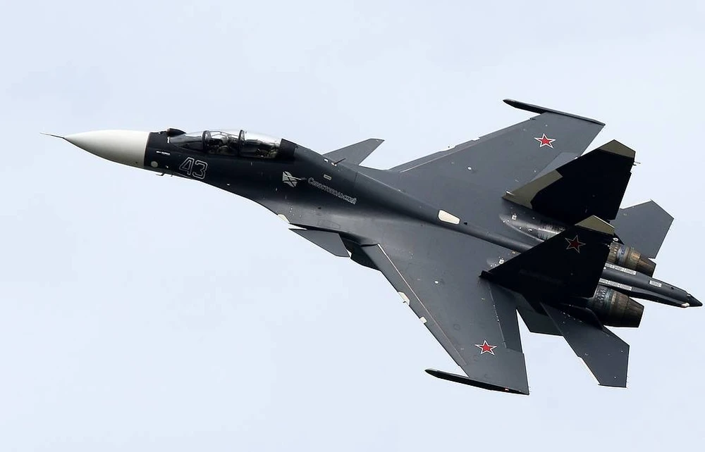 Máy bay chiến đấu Su-30SM. (Nguồn: TASS)