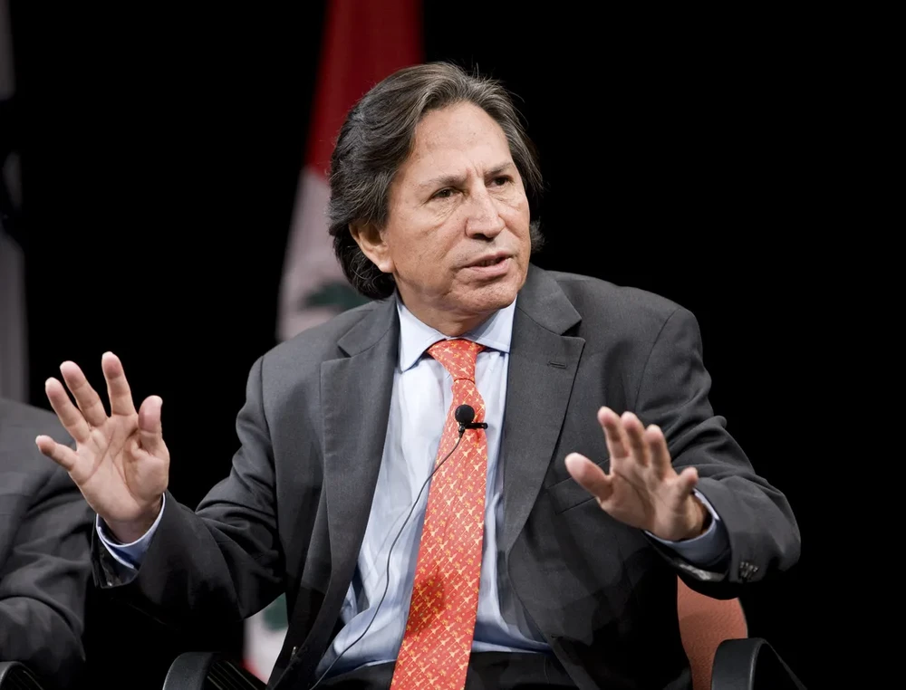 Cựu Tổng thống Peru Alejandro Toledo. (Nguồn: Bloomberg)