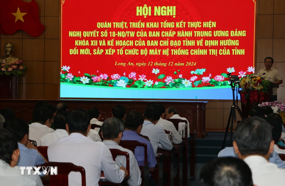 Quang cảnh hội nghị. (Ảnh: Thanh Bình/TTXVN)