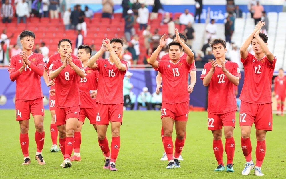 Một chiến thắng trước đối thủ cùng khu vực là Indonesia sẽ giúp Đội tuyển Việt Nam mở ra cơ hội đi tiếp tại Vòng Chung kết Asian Cup 2023. (Ảnh: Hoàng Linh/TTXVN)