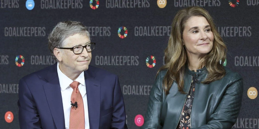 Vợ chồng tỷ phú Bill Gates. (Nguồn: Getty images)