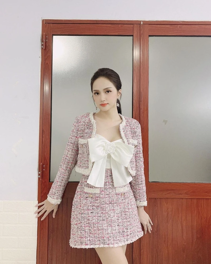 Đầm công sở vải bố tay voan Tweed Dress [ẢNH THẬT SHOP CHỤP] - Đầm, váy nữ  | ThờiTrangNữ.vn