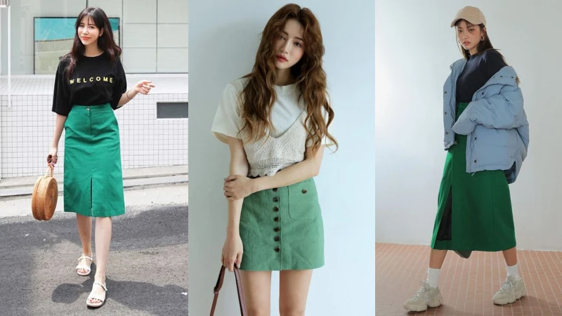 Đầm ôm vintage linen vải lanh xanh lá đầm cổ điển | Thời trang thiết k –  Hity - lifestyle your way