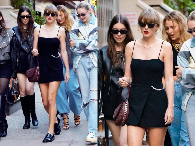 Hình nền : Taylor Swift, đàn bà, vàng, ca sĩ, see through blouse, giày ống,  Giày đen, black skirts, Váy ngắn, chân, Mở miệng, tay trên hông, Nền đơn  giản, Đứng, son