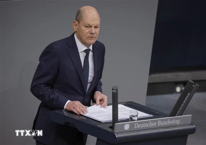 Thủ tướng Đức Olaf Scholz. (Ảnh: AFP/TTXVN)