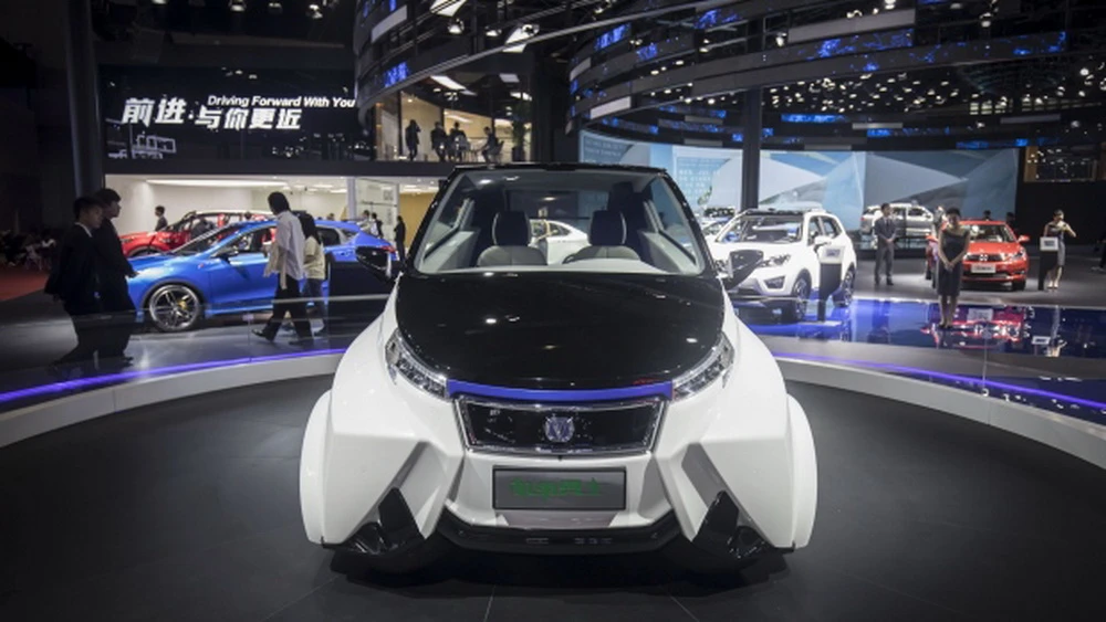 Một mẫu xe của Chongqing Changan Automobile. (Nguồn: Bloomberg)