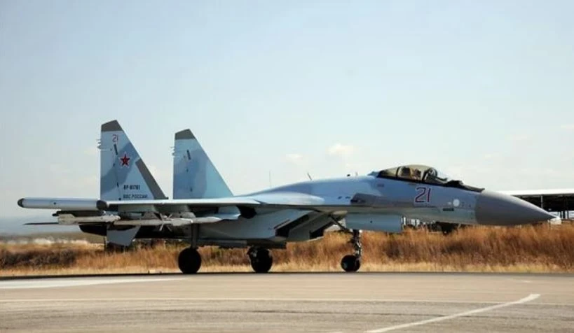 Máy bay chiến đấu Sukhoi Su-35 của Không lực Nga. (Ảnh: AFP/TTXVN)